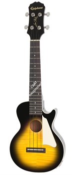 EPIPHONE Les Paul Acoustic/Electric Ukulele Outfit VS укулеле электроакустический,цвет Vintage Sunburst - фото 64102