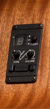 TAYLOR GS MINI-e BASS GS Mini Bass, бас-гитара электроакустическая, форма корпуса трэвл, жесткий чехол - фото 64382