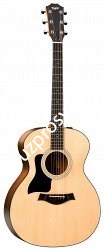TAYLOR 114e LH 100 Series, LH гитара электроакустическая левосторонняя форма корпуса Grand Auditorium, мягкий чехол - фото 64400