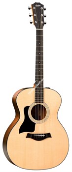TAYLOR 114e LH 100 Series, LH гитара электроакустическая левосторонняя форма корпуса Grand Auditorium, мягкий чехол - фото 64401