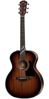 TAYLOR 324e 300 Series, гитара электроакустическая, форма корпуса Grand Auditorium, кейс - фото 64467