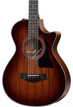 TAYLOR 362ce 300 Series, гитара электроакустическая двенадцатиструнная, форма корпуса Grand Concert, кейс - фото 64493
