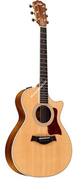 TAYLOR 412ce 400 Series, гитара электроакустическая, форма корпуса Grand Concert, кейс - фото 64496