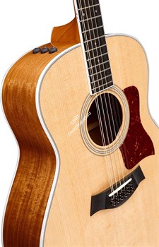 TAYLOR 458e 400 Series, гитара электроакустическая двенадцатиструнная, форма корпуса Grand Orchestra, кейс - фото 64537