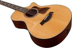 TAYLOR 612ce 600 Series, гитара электроакустическая, форма корпуса Grand Concert, кейс - фото 64586