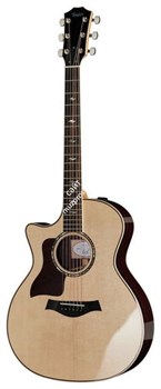 TAYLOR 814ce LH 800 Series, LH гитара электроакустическая левосторонняя форма корпуса Grand Auditorium, кейс - фото 64660