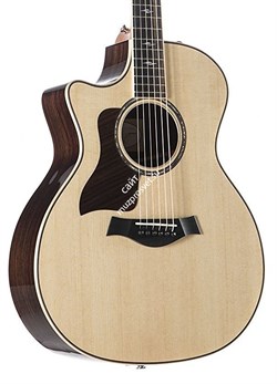 TAYLOR 814ce LH 800 Series, LH гитара электроакустическая левосторонняя форма корпуса Grand Auditorium, кейс - фото 64661
