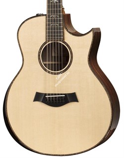 TAYLOR 956ce 900 Series, гитара электроакустическая двенадцатиструнная, форма корпуса Grand Symphony, кейс - фото 64721