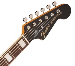 FENDER KINGMAN SCE JUM 3TS W/C Электроакустическая гитара джамбо, цвет натуральный - фото 64865