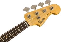 FENDER 2018 JOURNEYMAN RELIC® 1960 JAZZ BASS® - AGED OLYMPIC WHITE Бас-гитара с кейсом, цвет кремовый - фото 64934