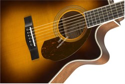 FENDER PM-4CE AUDITORIUM LTD SUNBRST электроакустическая, серия Paramount, 3-х цветный санберст - фото 65110