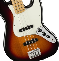 FENDER PLAYER JAZZ BASS MN 3TS Бас-гитара, цвет санберст - фото 65281
