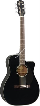 Fender CC-60SCE BLK WN электроакустическая гитара - фото 65535