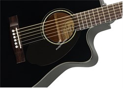 Fender CC-60SCE BLK WN электроакустическая гитара - фото 65537