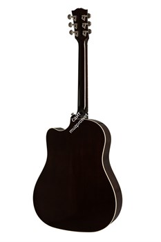 GIBSON 2019 J-45 Cutaway Vintage Sunburst гитара электроакустическая, цвет санберст в комплекте кейс - фото 65626