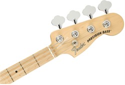 FENDER AMERICAN PERFORMER PRECISION BASS®, MN, SATIN LAKE PLACID BLUE 4-струнная бас-гитара, цвет синий, в комплекте чехол - фото 65673