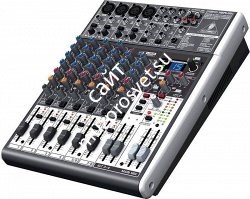 BEHRINGER X1204USB микшер, 4 моновхода с компрессорами, 2 стерео, 2 AUX-шины, процессор эффектов, USB - фото 65998