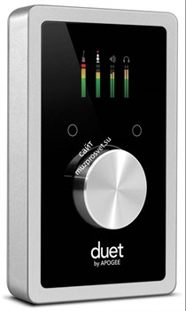APOGEE Duet for iPad and Mac & Windows аудио интерфейс для MAC/iOS и Windows, 24бита/192кГц, 2 входа, 4 выхода, MIDI. - фото 66037