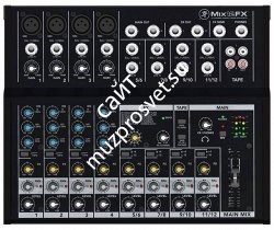 MACKIE Mix12FX 12-канальный компактный микшер с процессором эффектов - фото 66167