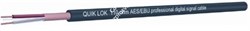 QUIK LOK CM825 BK бюджетный цифровой кабель DMX, 120 Ом, структура 2x0.25 мм, бухта (цена за метр) - фото 66264