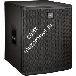 Electro-Voice ELX118 сабвуфер, пассивный, 18'', 8 Ом, макс. SPL 134 дБ (пик), 1600W, 35Гц-200Гц, цвет черный - фото 66384