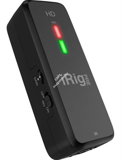 IK MULTIMEDIA iRig Pre HD универсальный микрофонный интерфейс с предусилителем для аналогового подключения к iOS и Android устро - фото 66719