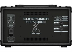 BEHRINGER PMP2000D микшер-усилит, 2x500 Вт на 8 Ом (2 x 1000 Вт на 4 Ом),14 каналов - фото 66858