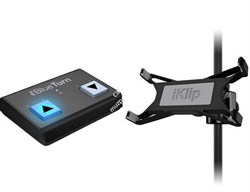 IK MULTIMEDIA Tablet Page Turner Bundle комплект из напольного контроллера iRig BlueTurn и крепления iKlip Xpand - фото 67017