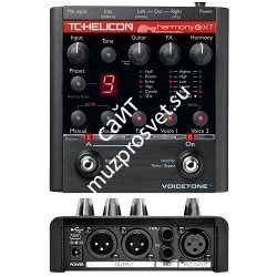 TC HELICON VoiceTone Harmony-G XT напольная вокальная педаль эффекта интелектуальной гармонизации для поющих гитаристов - фото 67253