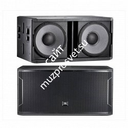 JBL STX828S сабвуфер , 2000 Вт, 2х18', 4 Ом, чувствительность 99дБ, SPL 138дБ пик, 82 кг - фото 67335