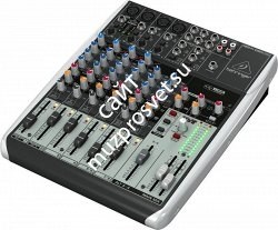 BEHRINGER Q1204USB микшер, 4 моновхода с компрессорами, 2 стерео, 2 AUX-шины, USB - фото 67375