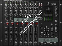 BEHRINGER DX2000USB DJ микшер, 7 входных каналов, кроссфейдер VCA,,USB - фото 67382