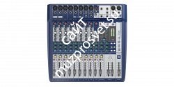 Soundcraft Signature 12 аналоговый микшерный пульт, 12 входов, 8 x preamps, 2 x dbx Lim., 2 x USB in/out, 60мм фейдер - фото 67555