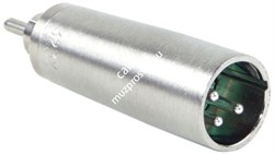 SWITCHCRAFT 323X переходник XLR (3-х контактный, 'папа') - RCA ('папа') - фото 67585