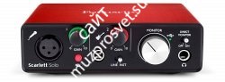 FOCUSRITE Scarlett Solo 2nd Gen USB аудио интерфейс, 2 входа/2 выхода - фото 67704