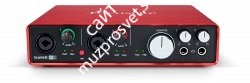 FOCUSRITE Scarlett 6i6 2nd Gen USB аудио интерфейс, 6 входов/6 выходов - фото 67706