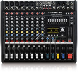 Dynacord CMS 600-3 микшерный пульт, 4 Mic/LIne + 2 Mic /Stereo + 2 Stereo, FX-процессор, USB-аудио интефрейс - фото 67856