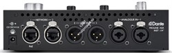 Focusrite Pro RedNet X2P Dante-интерфейс 2х2, 2 предусилителя Red Evolution, линейный стерео-выход, предусилитель для наушников - фото 68266