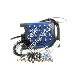 KLOTZ TL2U164X40 TrueLink EcoLine мультикор 16 входов, 4 выхода, разъемы Neutrik XLR F/Amphenol XLR M, корпус металл, длина 40 - фото 68525