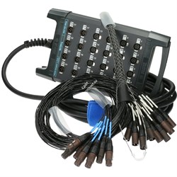KLOTZ TL2U168X50 TrueLink EcoLine мультикор 16 входов, 8 выходов, разъемы Neutrik XLR F/Amphenol XLR M, корпус металл, длина 50 - фото 68536