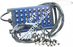 KLOTZ TL2U248X30 TrueLink EcoLine мультикор 24 входа, 8 выходов, разъемы Neutrik XLR F/Amphenol XLR M, корпус металл, длина 30 - фото 68551