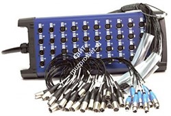 KLOTZ TL2U328X30 TrueLink EcoLine мультикор 32 входа, 8 выходов, разъемы Neutrik XLR F/Amphenol XLR M, корпус металл, длина 30 - фото 68559