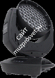 GLP VOLKSLICHT 60 Zoom RGB (black) LED moving head, 60 Luxeon rebel LEDs (R18xG21xB21), зум, строб, диммер, DMX адрес 001,180W - фото 69424