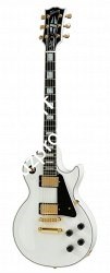 GIBSON CUSTOM LES PAUL CUSTOM ALPINE WHITE электрогитара с кейсом, цвет белый - фото 69618