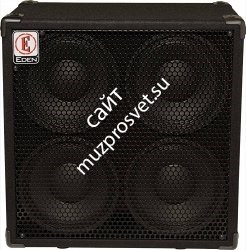 EDEN EX410SC4 BASS CABINET басовый кабинет 4x10', 400 Вт, 4 Ом - фото 69847