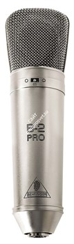 BEHRINGER B-2 PRO студийный конденсаторный микрофон с изменяемой направленностью в комплекте с подвесом, ветрозащитой и кейсом - фото 69943