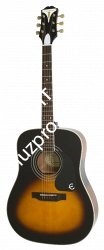 EPIPHONE PRO-1 PLUS Acoustic Vintage Sunburst акустическая гитара, цвет санберст - фото 70651
