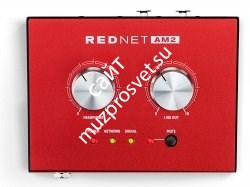 Focusrite Pro RedNet AM2 мониторный стерео модуль для аудио сети Dante - фото 71387