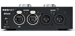 Focusrite Pro RedNet AM2 мониторный стерео модуль для аудио сети Dante - фото 71389