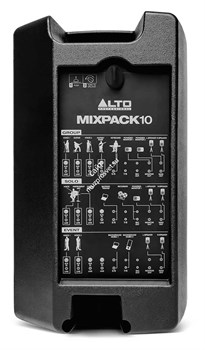 Alto MIXPACK 10 мобильный звукоусилительный комплект 400 Вт: микшер c усилителем 8 каналов, две 10' + 1' акустические системы - фото 71505
